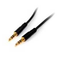 CABLE DE AUDIO DE 4.5M DELGADO - ESTEREO MINI JACK DE 3.5MM MACHO A MACHO - STARTECH.COM MOD. MU15MMS CABLE DE AUDIO DE 4.5M DELGADO - ESTEREO MINI JACK DE 3.5MM MACHO A MACHO - STARTECH.COM MOD. MU15MMS